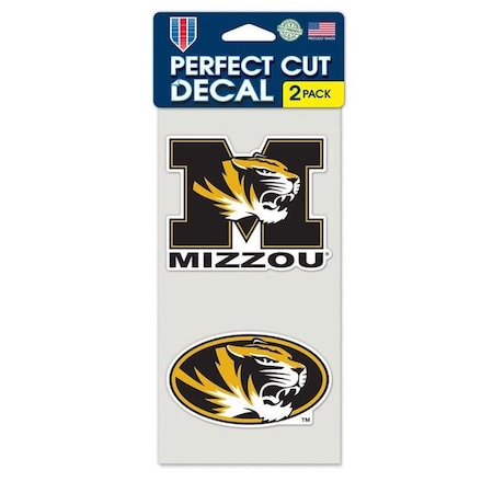 Wincraft Missouri Tigers Set of 2 Die Cut Decals 3208541035